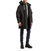 Dsquared2 Techno Down Parka med huva Black, Herr