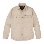 Filson Isolerad Canvas Jac-Shirt Beige, Herr