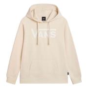 Vans Drop V Logo Hoodie Pink, Dam