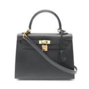 Hermès Vintage Pre-owned Tyg handvskor Black, Dam