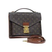 Louis Vuitton Vintage Pre-owned Canvas louis-vuitton-vskor Brown, Dam