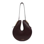 Lanvin Cymbal PM hobo väska Red, Dam