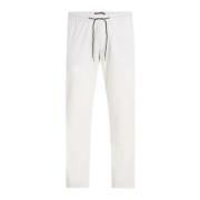 Tommy Hilfiger Herr Chelsea Poplin Papertouch Byxor White, Herr