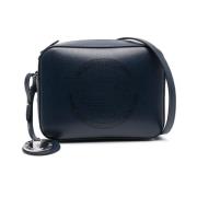 Emporio Armani Shoulder Bags Blue, Dam