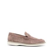 Casadei Elegant Beige Loafers Beige, Herr