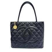 Chanel Vintage Pre-owned Laeder handvskor Black, Dam