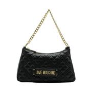 Love Moschino Shoulder Bags Black, Dam