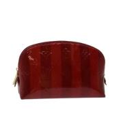 Louis Vuitton Vintage Pre-owned Laeder louis-vuitton-vskor Red, Dam