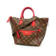 Louis Vuitton Vintage Pre-owned Tyg louis-vuitton-vskor Brown, Dam