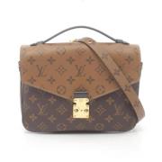 Louis Vuitton Vintage Pre-owned Canvas handvskor Black, Dam