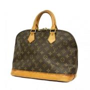 Louis Vuitton Vintage Pre-owned Tyg handvskor Brown, Dam