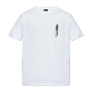 PS By Paul Smith T-shirt med tryck White, Herr