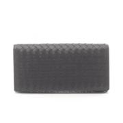 Bottega Veneta Vintage Pre-owned Laeder plnbcker Black, Dam