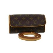 Louis Vuitton Vintage Pre-owned Canvas louis-vuitton-vskor Brown, Dam