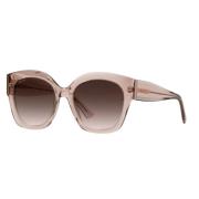 Jimmy Choo Rosa Acetat Solglasögon för Kvinnor Pink, Dam