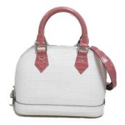 Louis Vuitton Vintage Pre-owned Plast axelremsvskor White, Dam