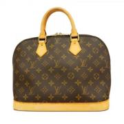 Louis Vuitton Vintage Pre-owned Tyg handvskor Brown, Dam