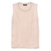 Lorena Antoniazzi Gemini Rosa Tanktop Casual Stil Pink, Dam