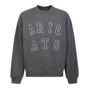 Axel Arigato Grå Legend Logo Sweatshirt Gray, Herr