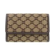 Celine Vintage Pre-owned Canvas nyckelhllare Brown, Unisex