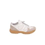 Dior Vintage Pre-owned Laeder sneakers Gray, Herr