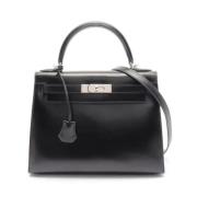 Hermès Vintage Pre-owned Tyg handvskor Black, Dam