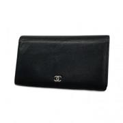 Chanel Vintage Pre-owned Laeder plnbcker Black, Dam