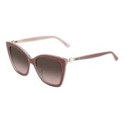 Jimmy Choo Rosa Acetat Kvinna Solglasögon Pink, Dam