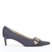 Miu Miu Pre-owned Pre-owned Tyg klackskor Blue, Dam