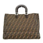 Fendi Vintage Pre-owned Laeder fendi-vskor Brown, Dam