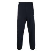 Tommy Hilfiger Blå Broderade Sweatpants Activewear Blue, Herr