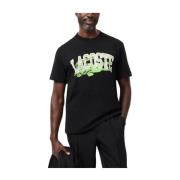 Lacoste Klassiskt Logot-shirt Black, Herr