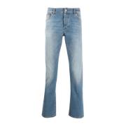 Marcelo Burlon Kors Sten Straight Jeans Blue, Herr