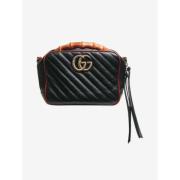 Gucci Vintage Pre-owned Laeder axelremsvskor Black, Dam