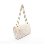 Chanel Vintage Pre-owned Tyg chanel-vskor Beige, Dam