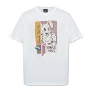 PS By Paul Smith T-shirt med tryck White, Herr