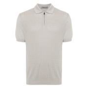 Corneliani Casual Beige Polo Shirt Cotton Beige, Herr