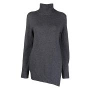 Jil Sander Casual Grå Ulltröja Gray, Dam