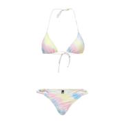 Reina Olga Pastel Scrunchie Bikini Multicolor, Dam