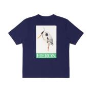 Heron Preston Blå Fotograftryck T-Shirt Blue, Herr