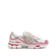 Asics GEL NYC Cream/Mineral Beige Sneakers Pink, Dam