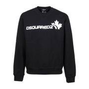 Dsquared2 Logo Sweatshirt Black, Herr