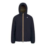 K-Way Polyesterjacka med stil K8127Ww Blue, Herr