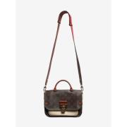 Louis Vuitton Vintage Pre-owned Canvas louis-vuitton-vskor Brown, Dam