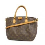 Louis Vuitton Vintage Pre-owned Tyg handvskor Brown, Dam