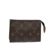 Louis Vuitton Vintage Pre-owned Canvas louis-vuitton-vskor Brown, Dam