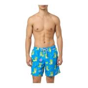 MC2 Saint Barth Polyester Shorts och Underbyxor Multicolor, Herr