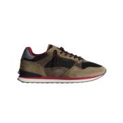 Hoff Mexicali Sneakers Khaki Svart Kaffe Brown, Herr