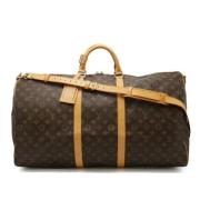 Louis Vuitton Vintage Pre-owned Tyg louis-vuitton-vskor Brown, Dam