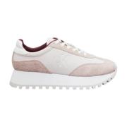 Calvin Klein Laceup Runner Sneakers Pink, Dam